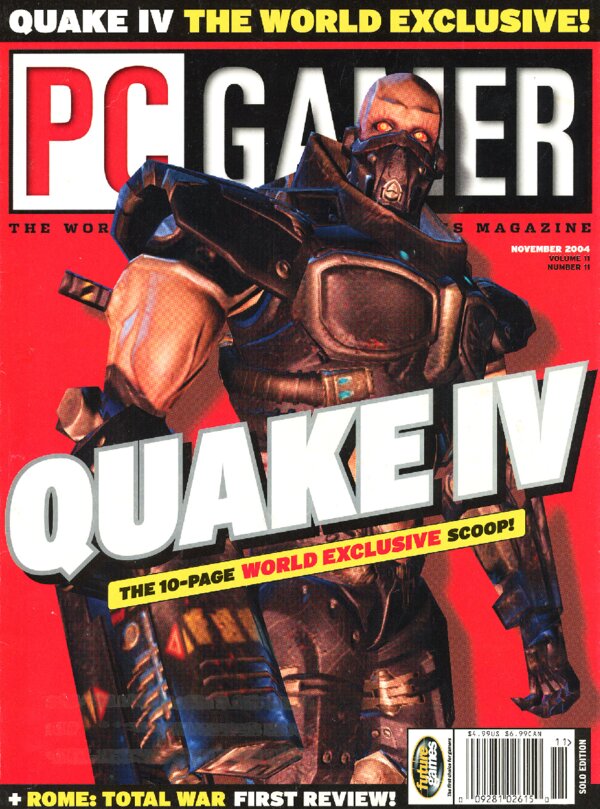 PC Gamer US   Issue 129 (November 2004) cover